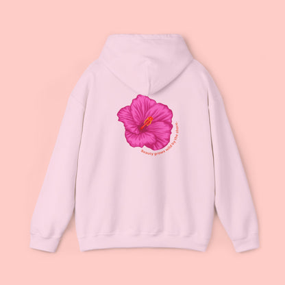Hibiscus Flower Unisex Heavy Blend™ Hooded Sweatshirt